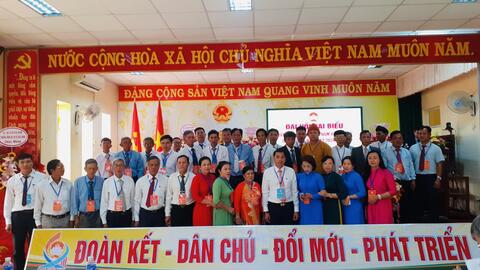 UBMTTQ xã Hoài Mỹ  tổ chức Đại hội đại biểu Mặt trận Tổ quốc  Việt Nam xã, nhiệm kỳ 2024 - 2029